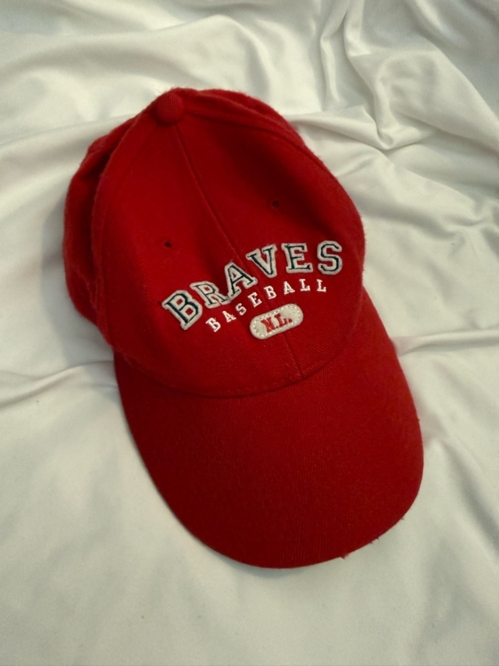 Fair Used Condition Vintage Nike Braves Baseball Cap